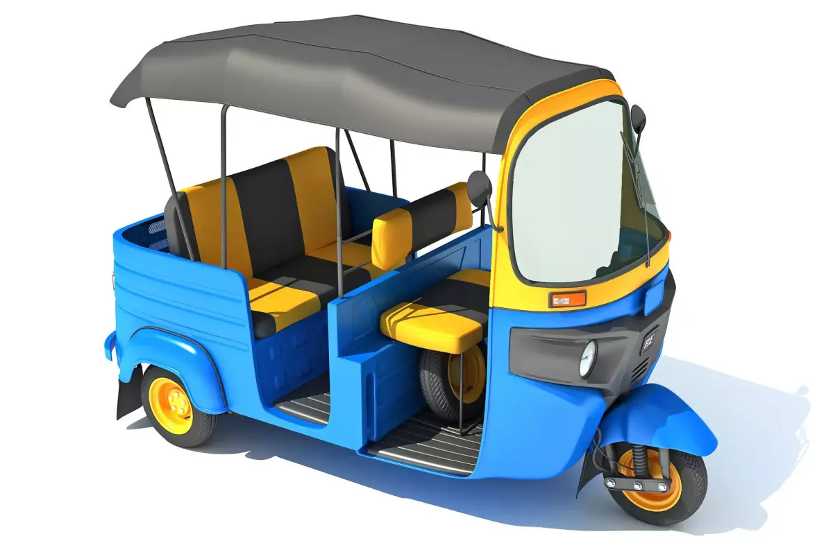 Mini Taxi 3D model