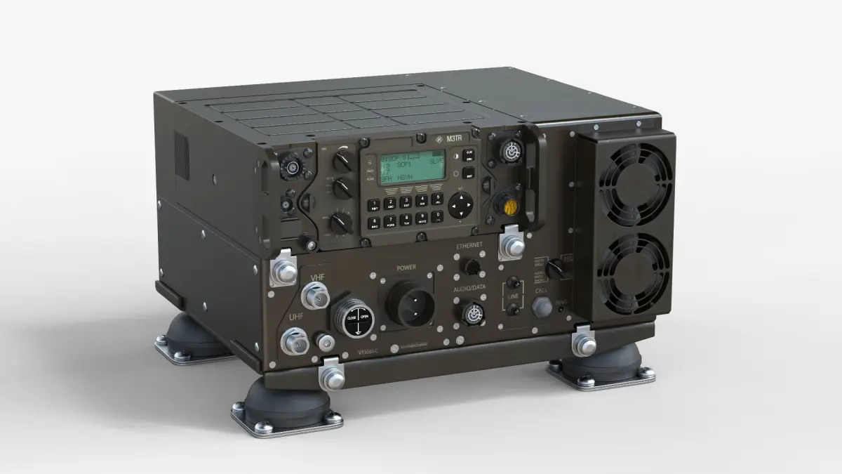 RS VT3050C VHF-UHF Tactical Radio 3D model