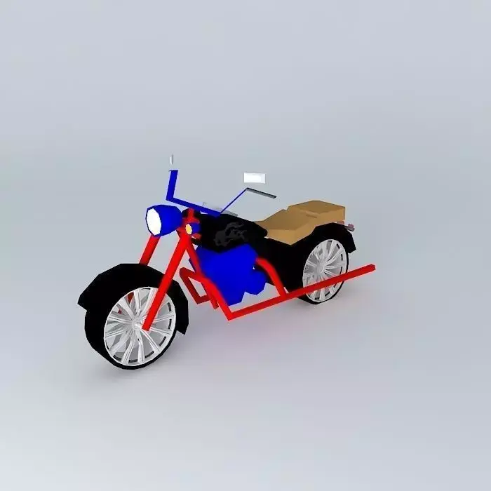 American Dream Motorcycle Free 3D model purchase