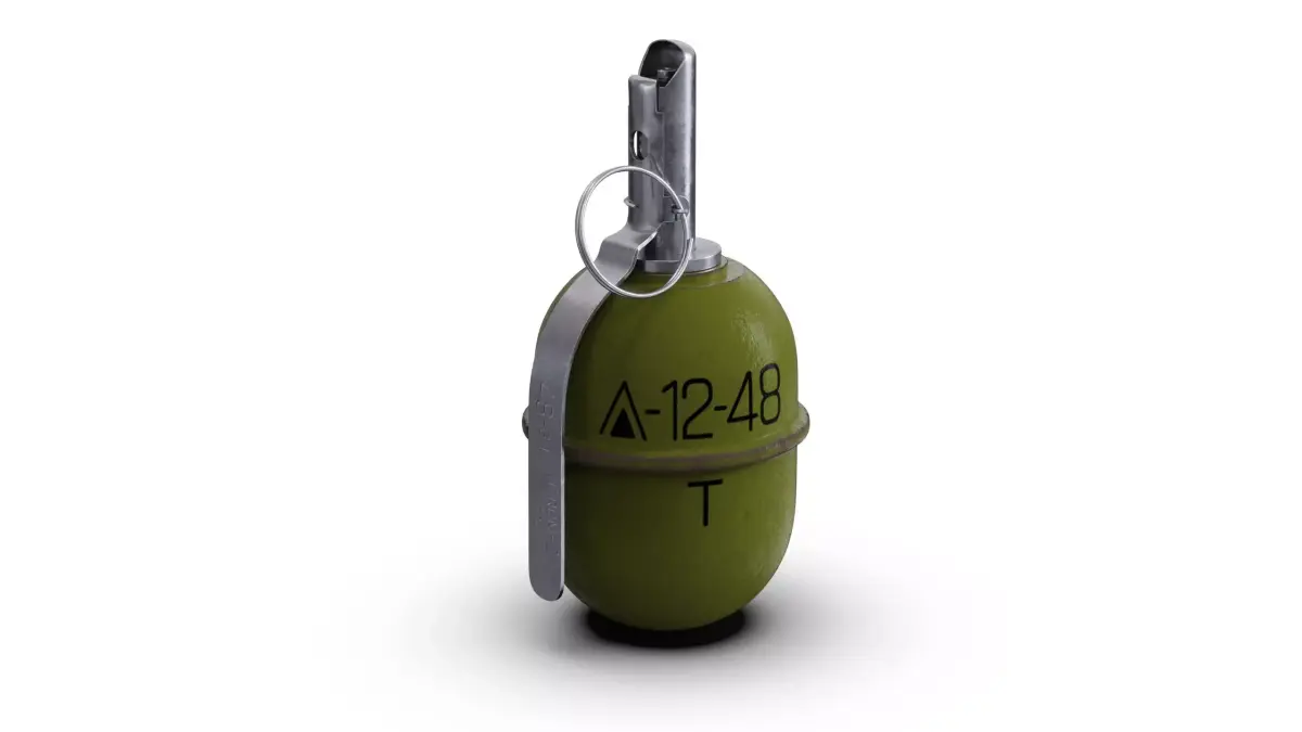RGD-5 Grenade 3D model purchase
