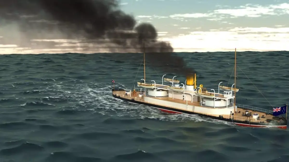 HMVS Cerberus Monitor  3D model