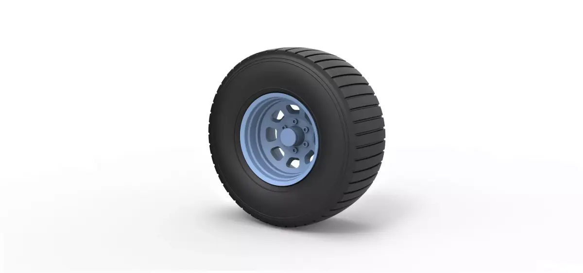 Offroad wheel 33 3D print model