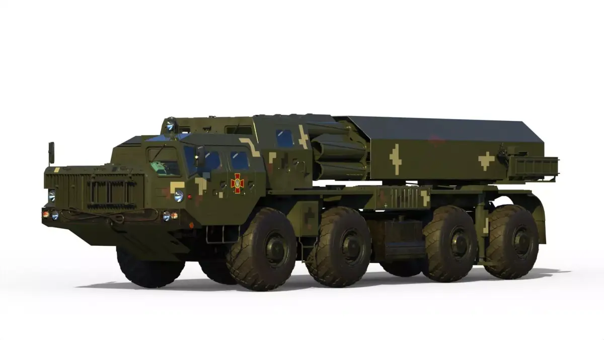 MLRS Vilkha 3D model
