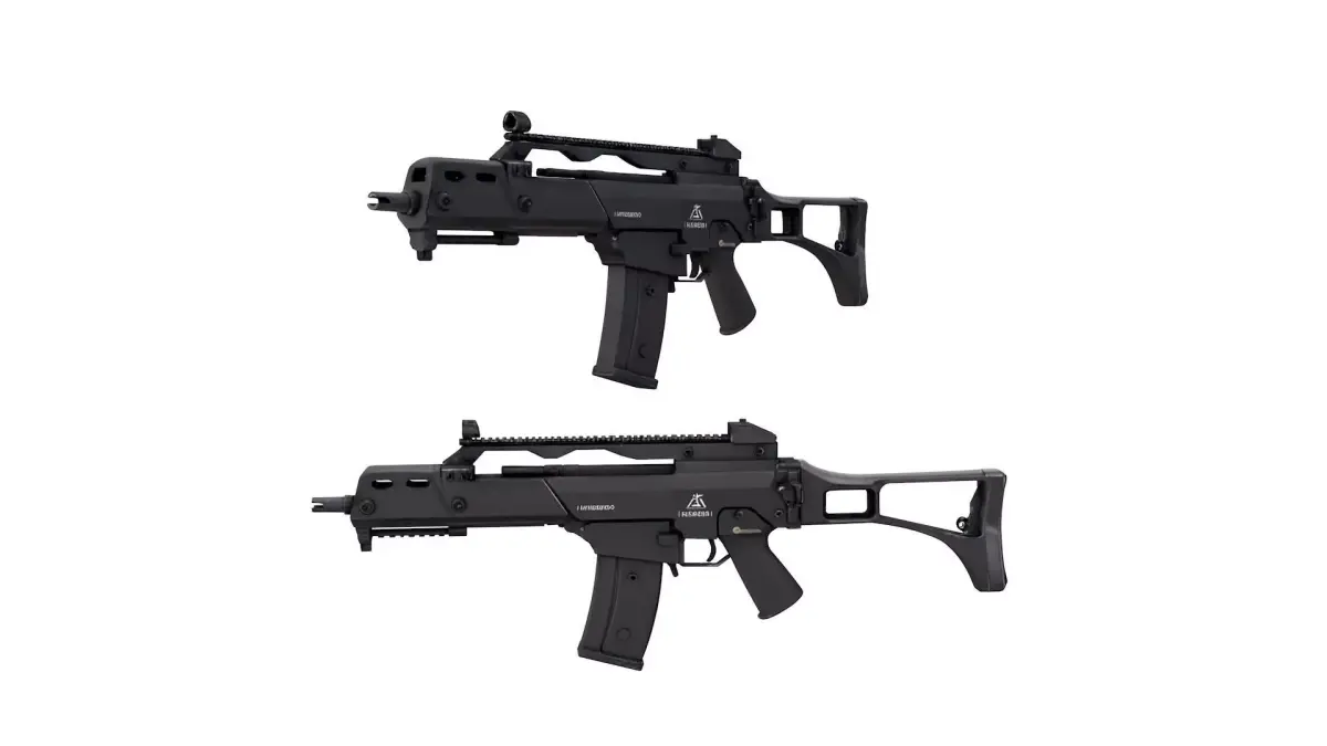 G36C weapon 3D model
