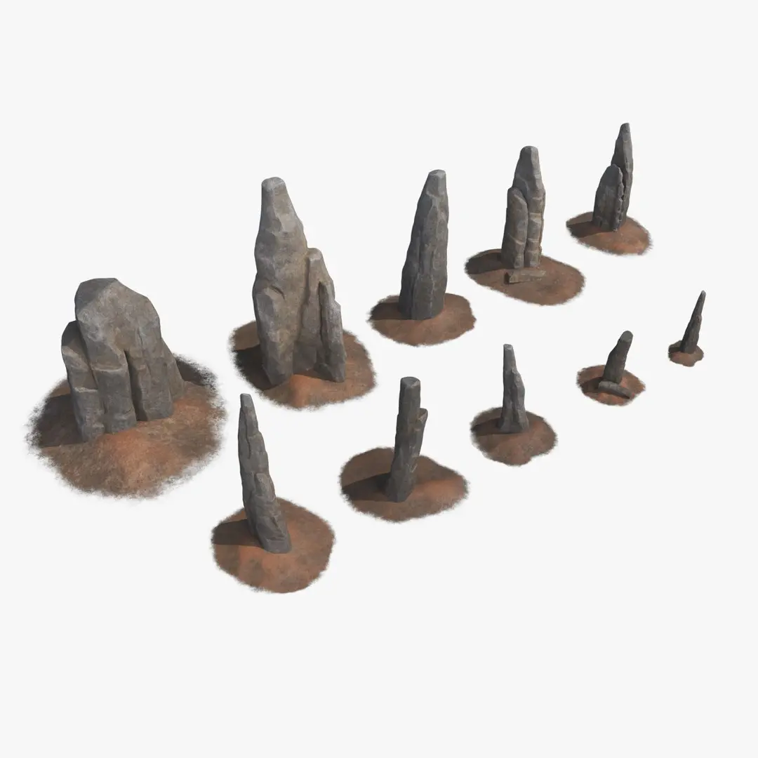 Rock Collection 3D model