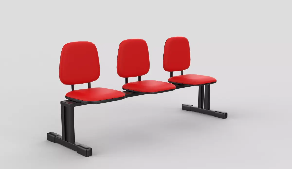 Longarina chair 03 3D model