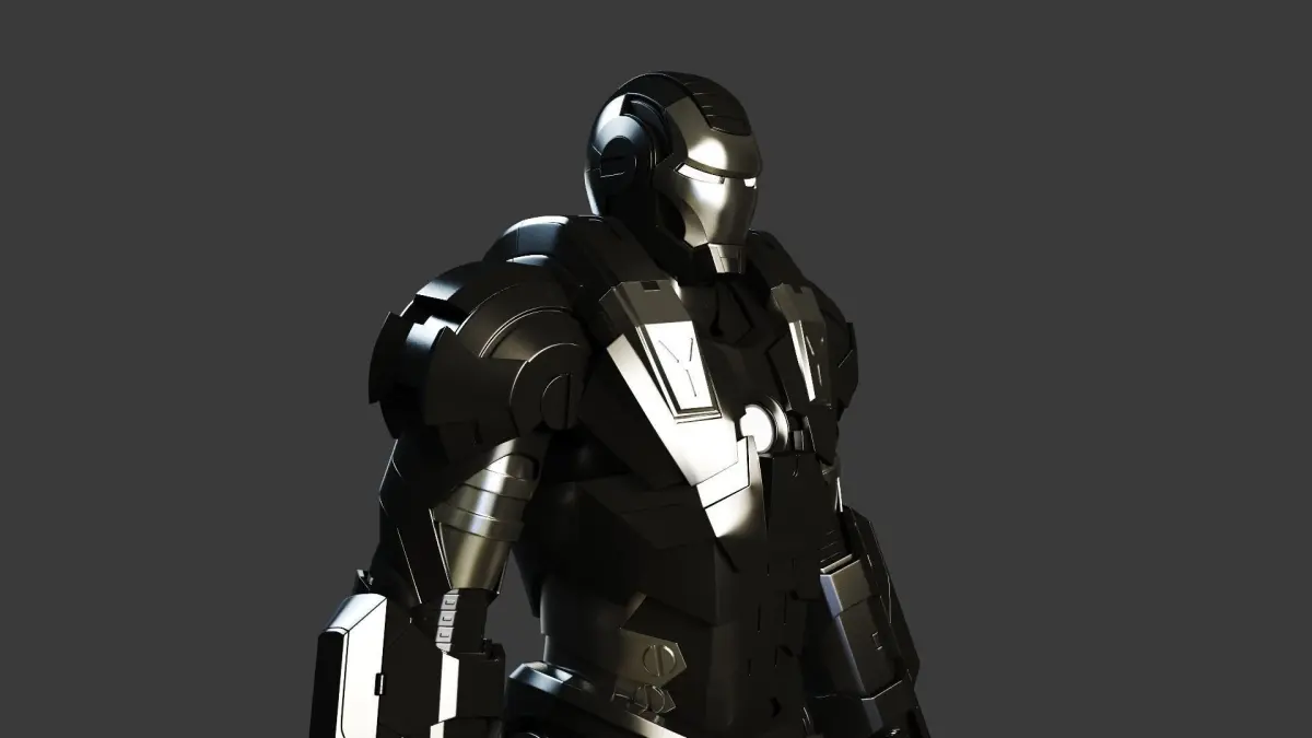Iron Man 2 War Machine 3D model