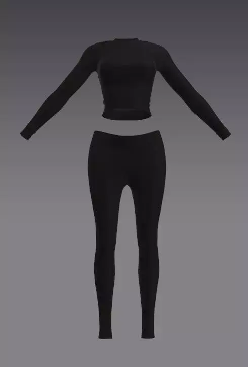 Woman Clothing 395 Low-poly 3D model