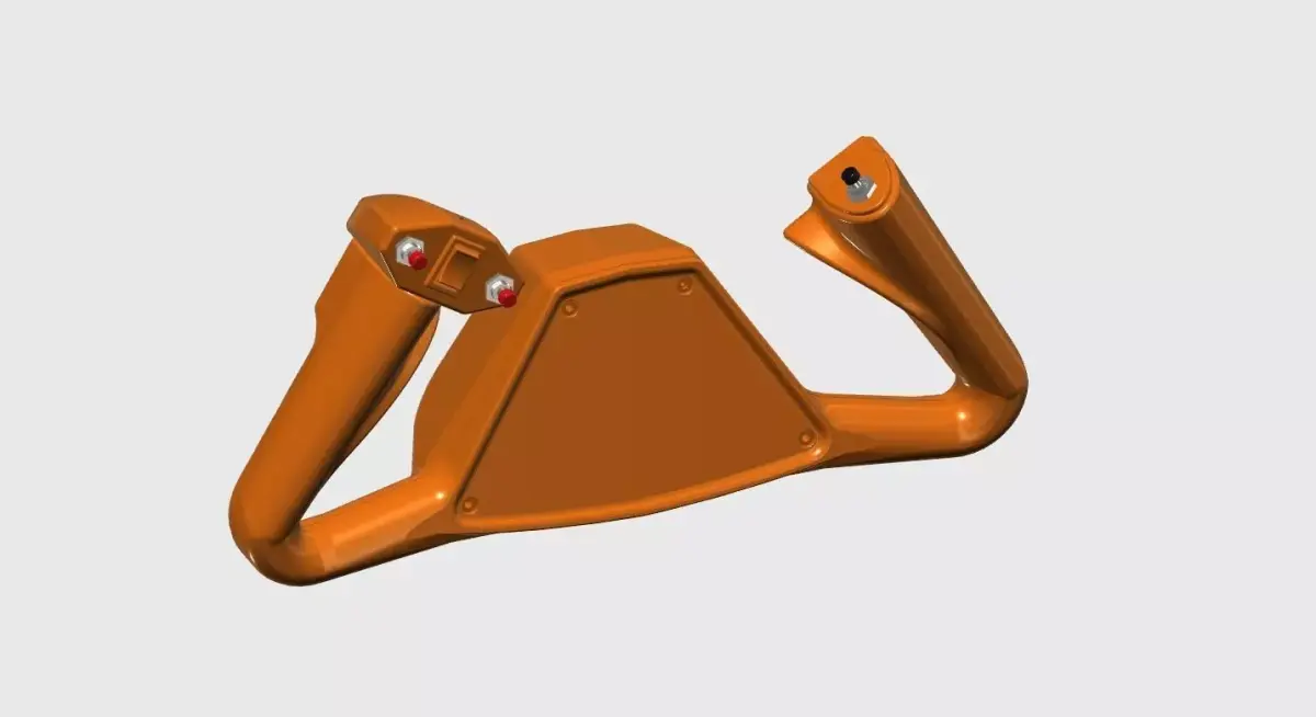 Editable Beechcraft King Air Yoke V1 3D print model