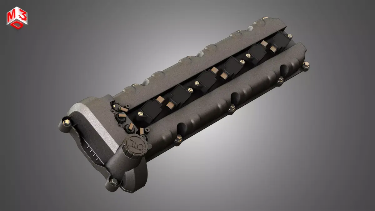 Engine Valve Cover 3D model