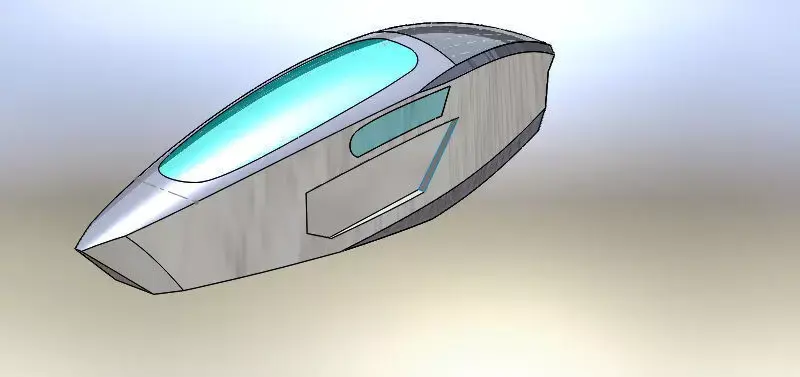 Rosmeri futuristic device Free 3D model