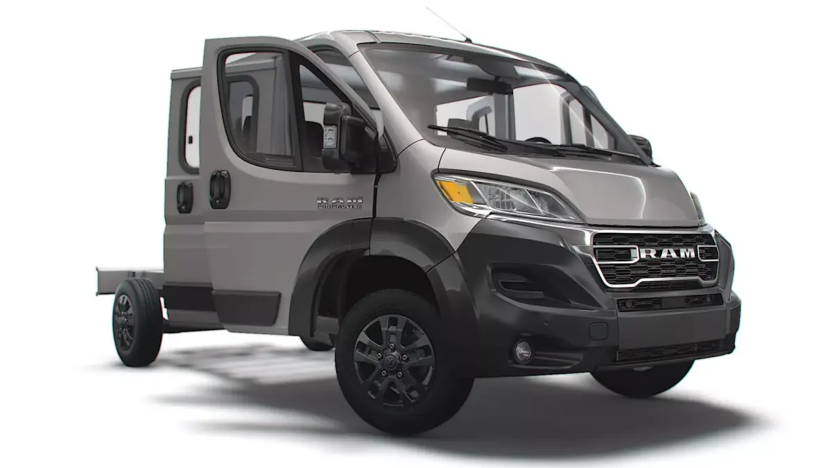 RAM Promaster Chassis HQInterior CrCab 3800WB 2023 3D model