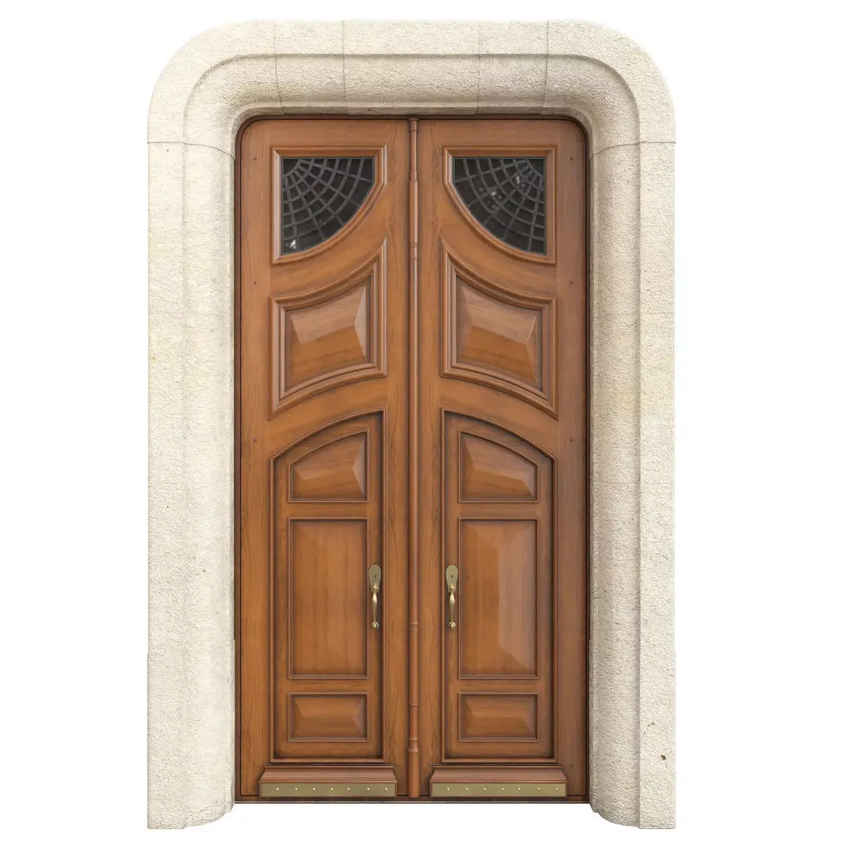 Entrance classic door 120 3D model