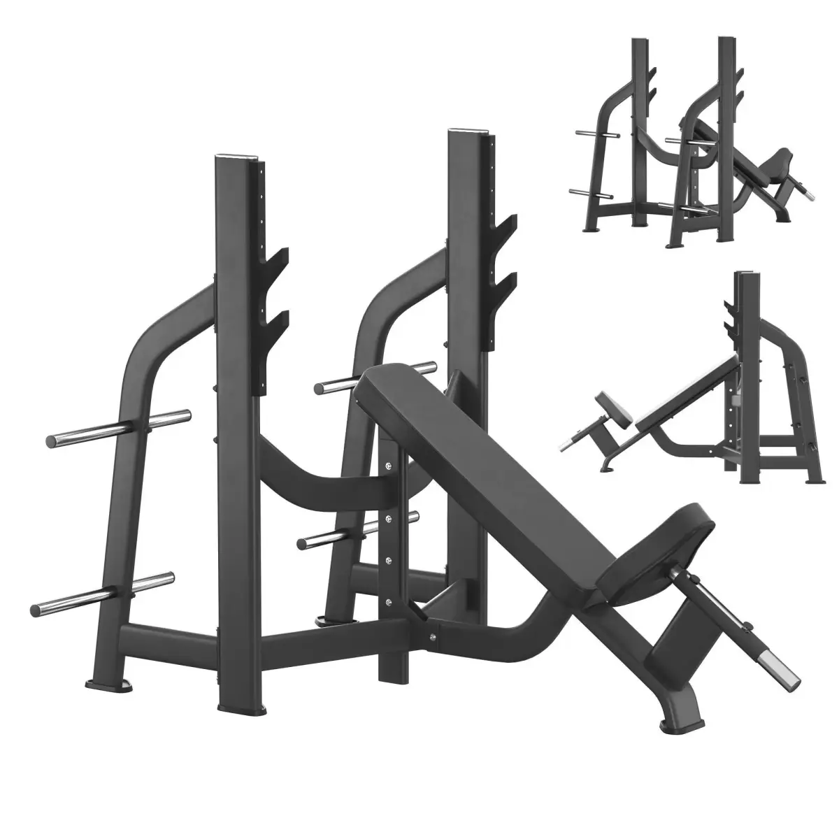 E-7042 Olympic Bench Incline 3D model