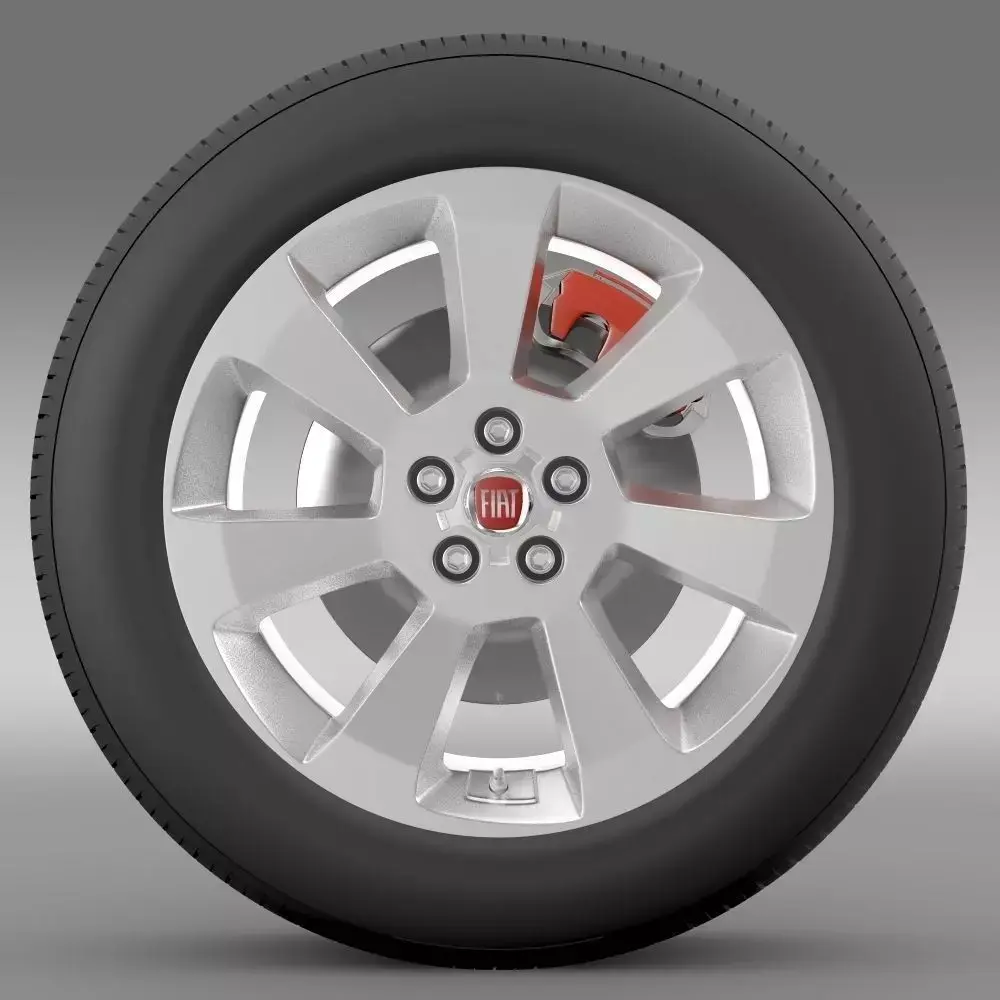 Fiat Doblo Cargo wheel 2015 3D model