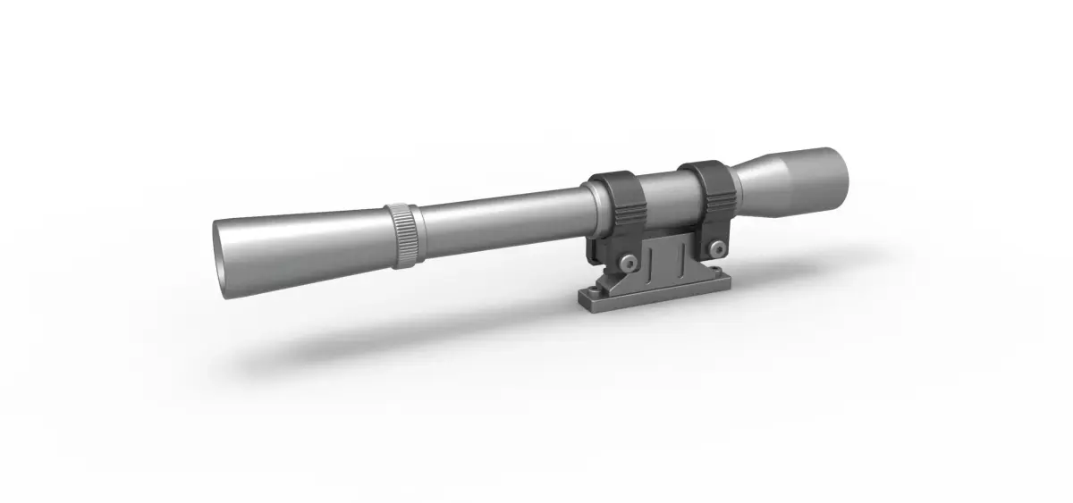 Scope for cosplay blaster 10 3D print model