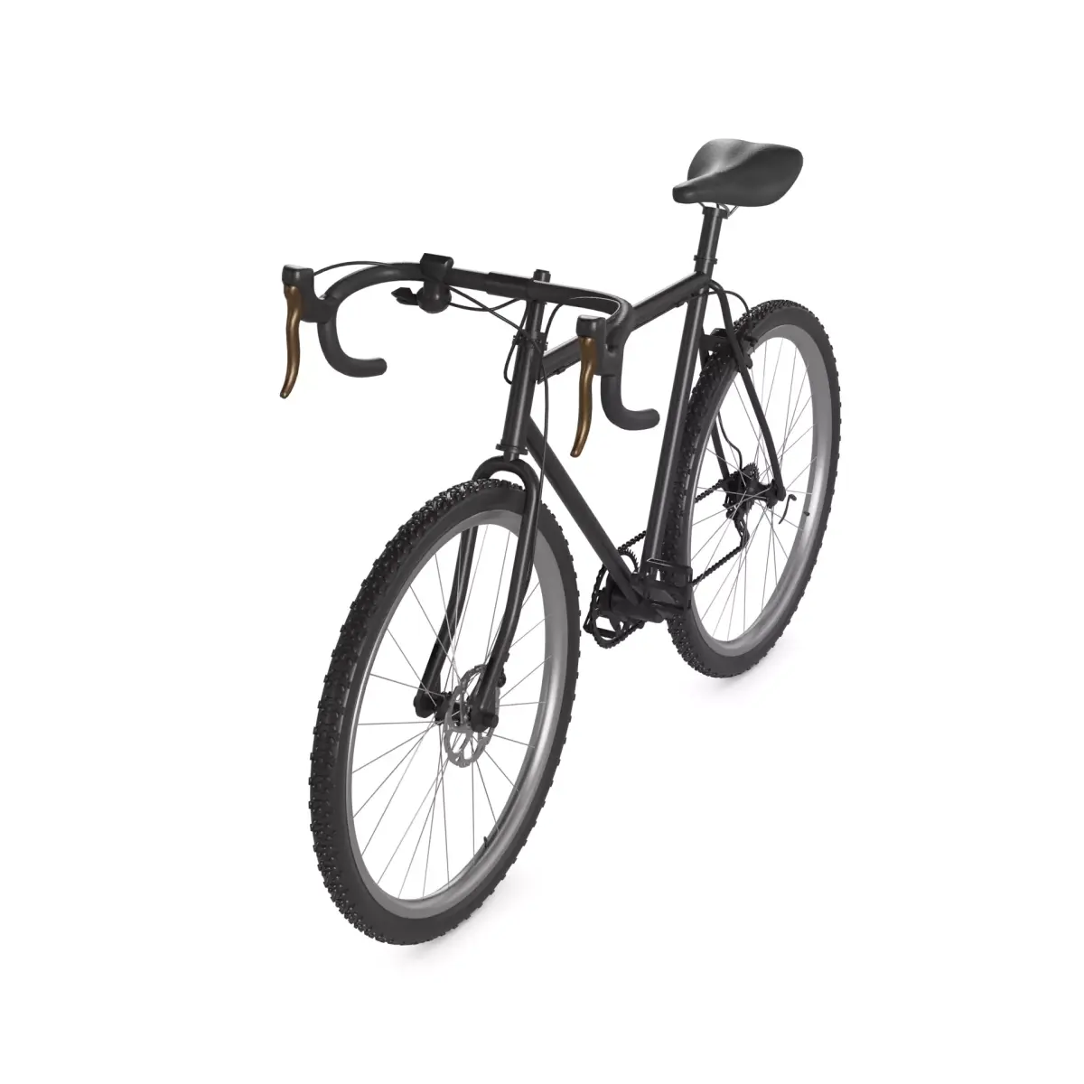 Traditional Road Bike 3D model get