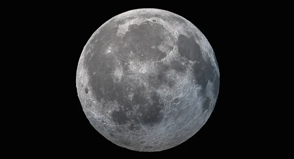 Earth Moon HighPoly 3D model
