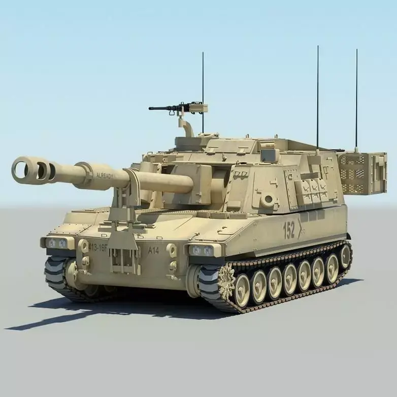 M109A6 Paladin 3D model