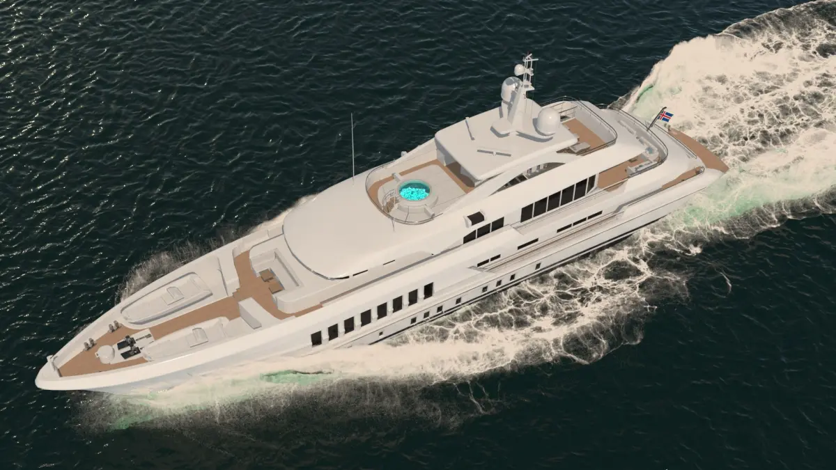 Sigrun Yacht Dynamic Simulation 3D model