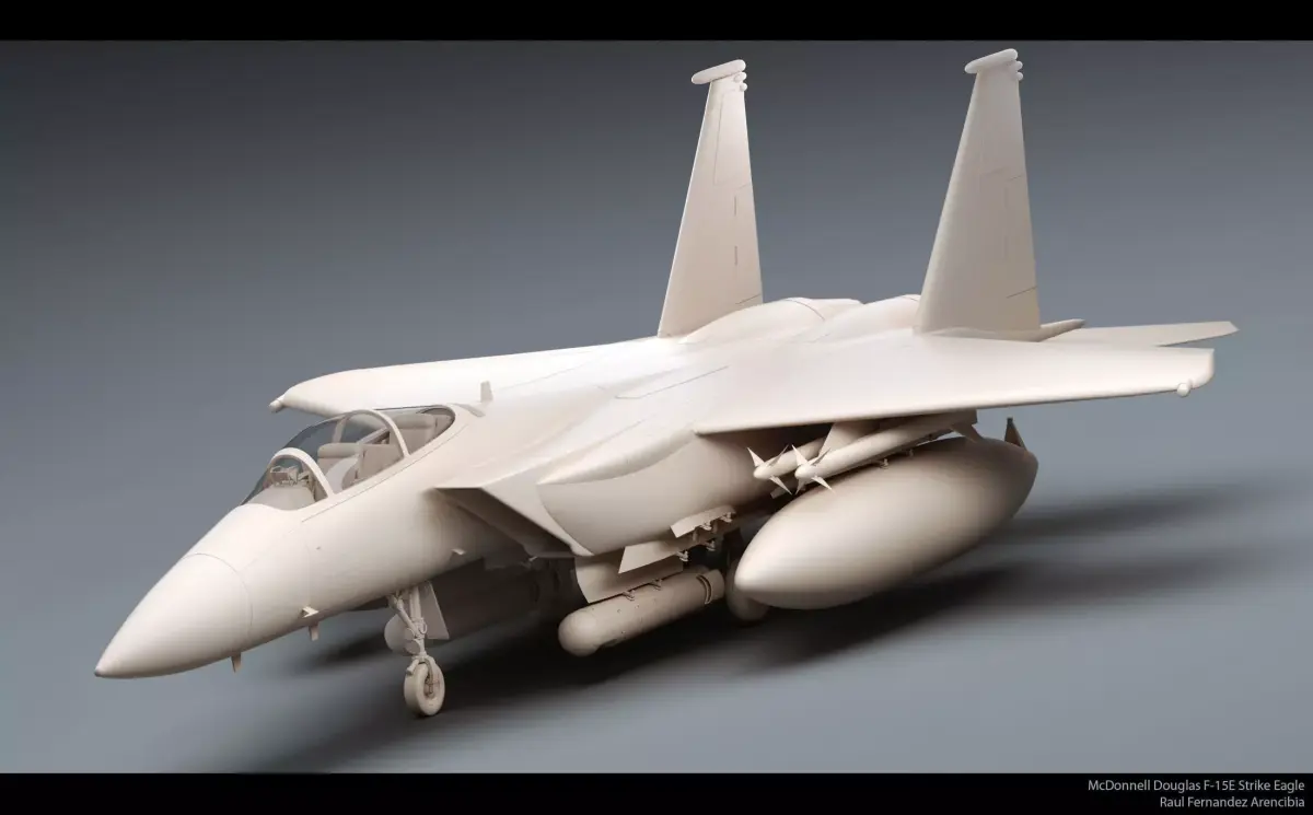 McDonnell Douglas F-15E Strike Eagle 3D model buy