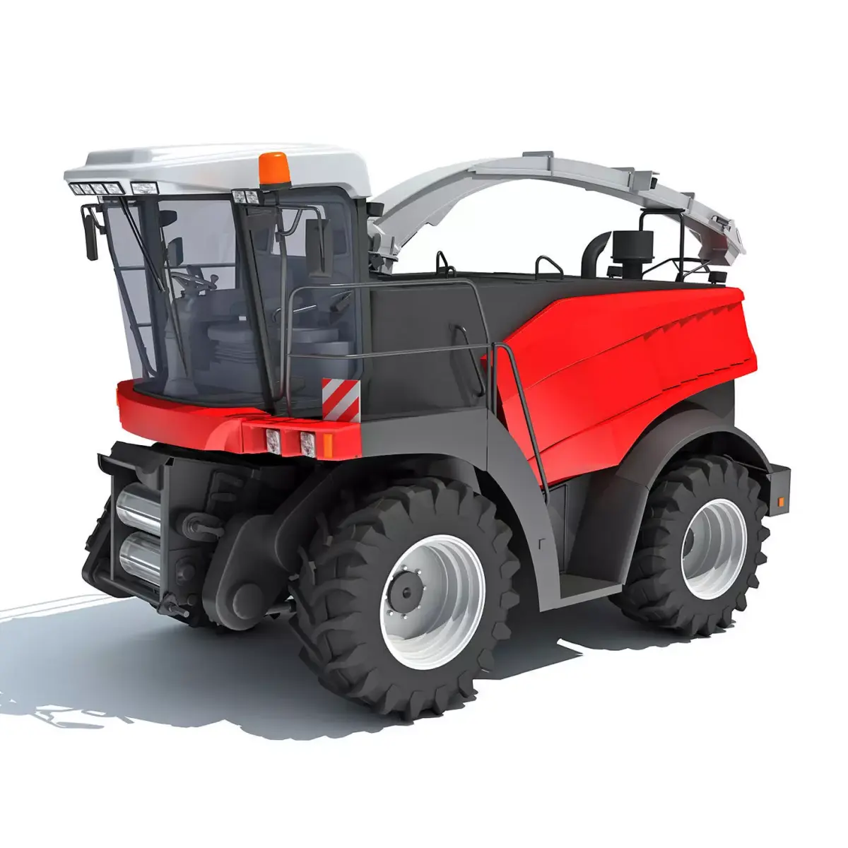 Combine Harvester 3D model 14