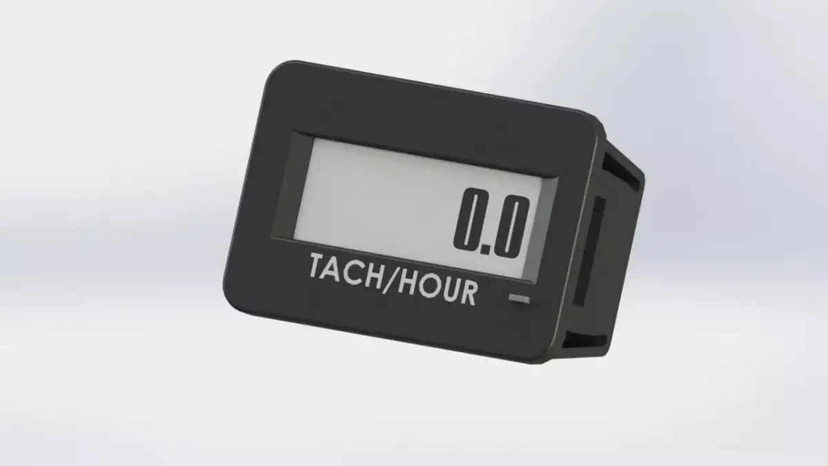 TachHour Meter Free 3D model