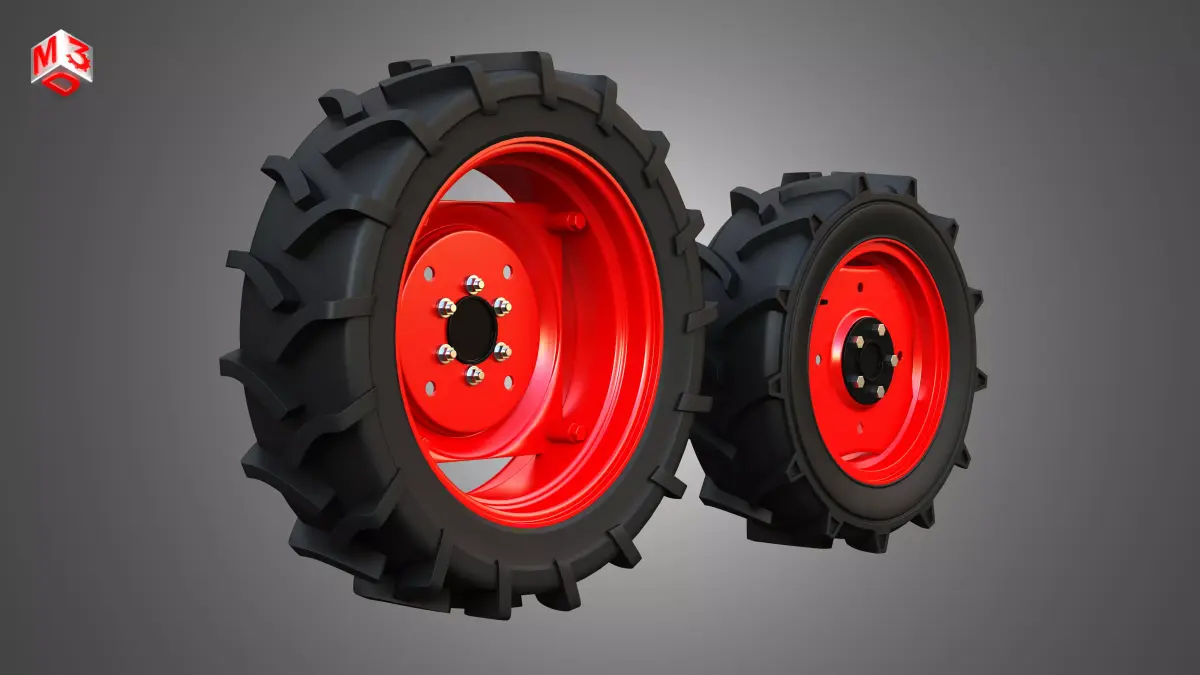 Jivo 365ti Wheel and Tire 3D model