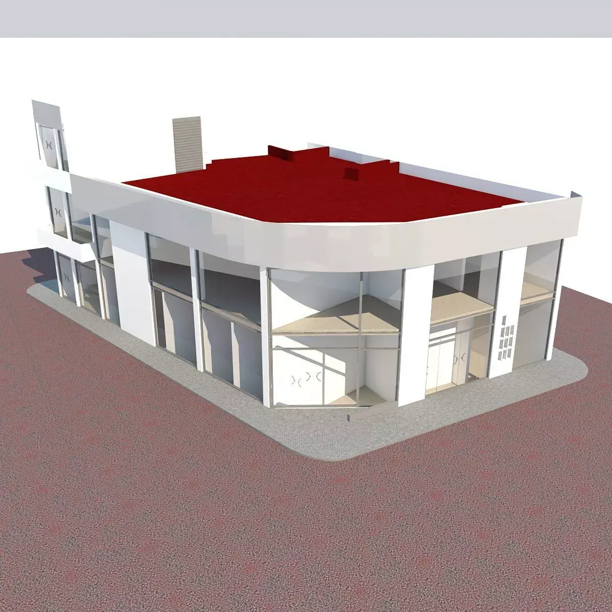Building Commerce 3D model