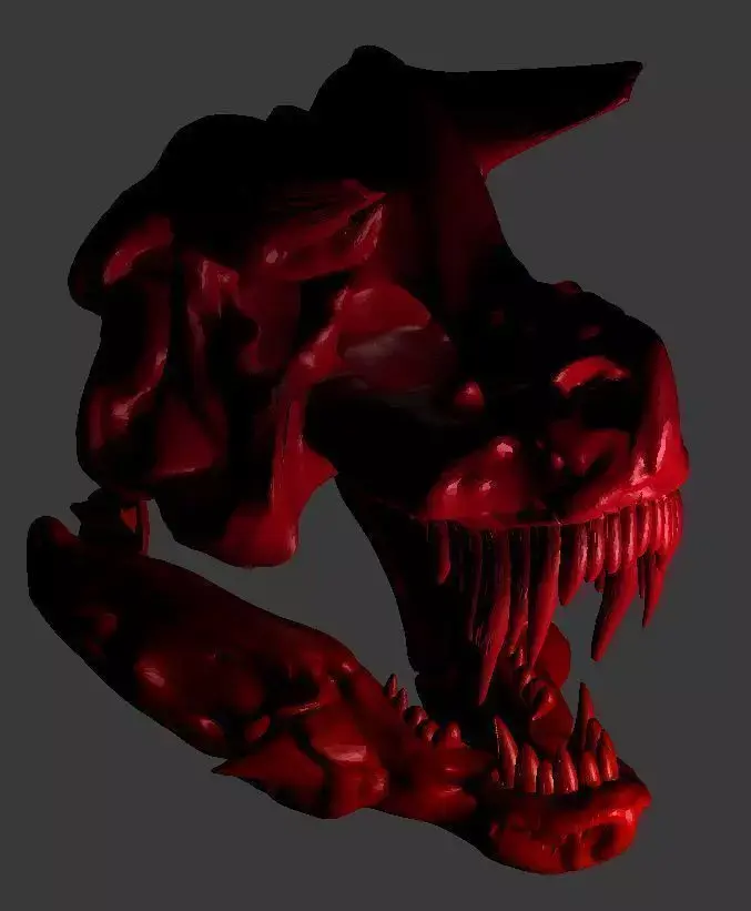 T-Rex Hell Hound remix Free 3D print model