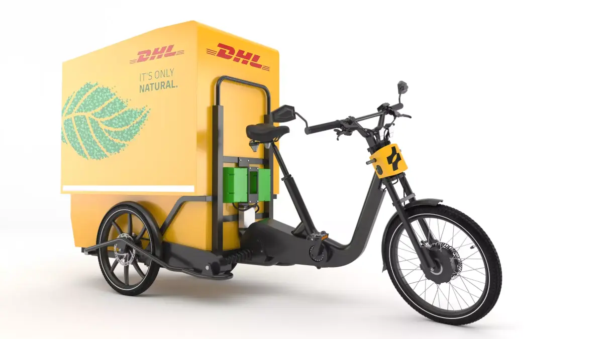 DHL delivery bike 3D model