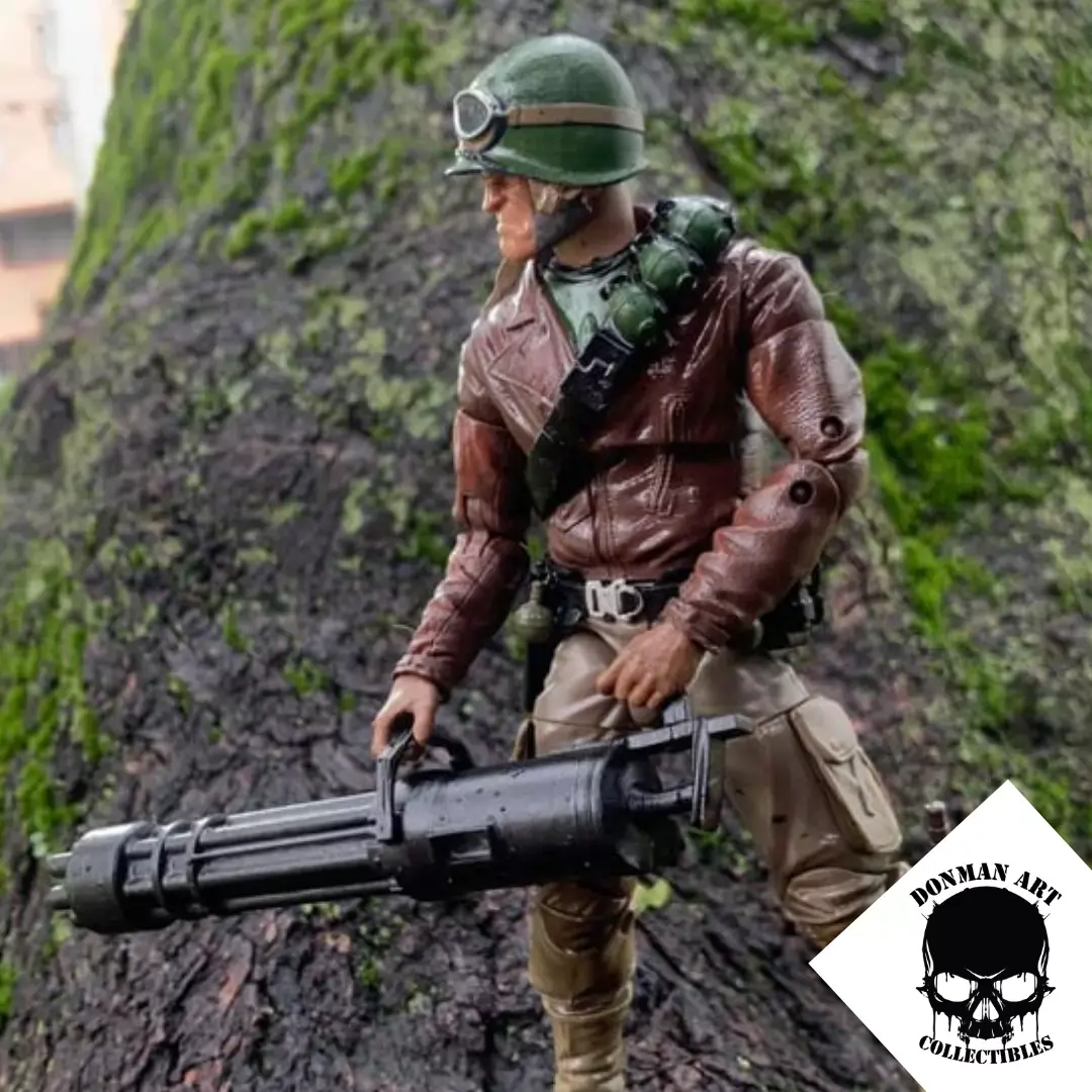 MINI GUN SCALE 1 12 FOR ACTION FIGURES 3D print model