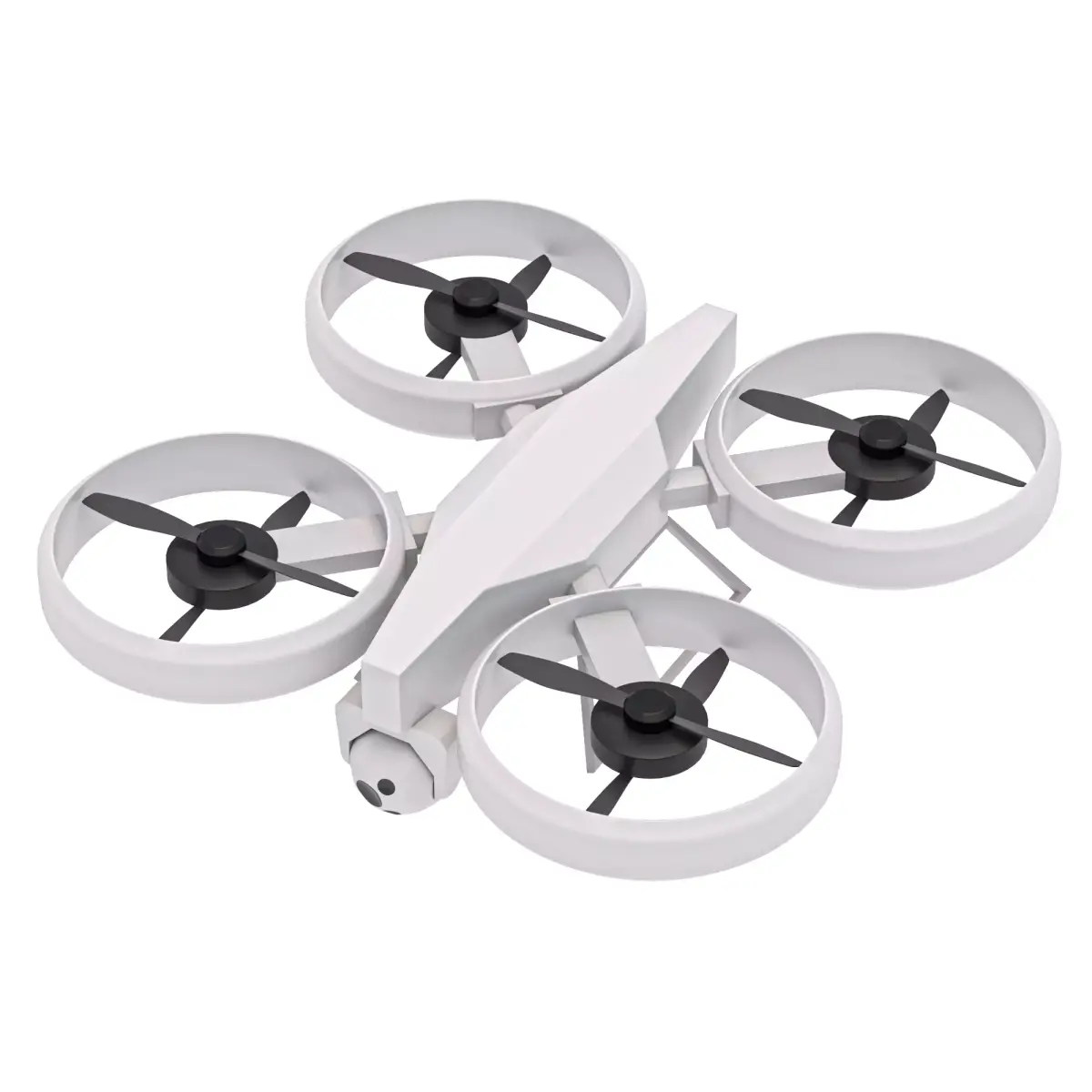 Sci Fi Quadrocopter Drone 3D model