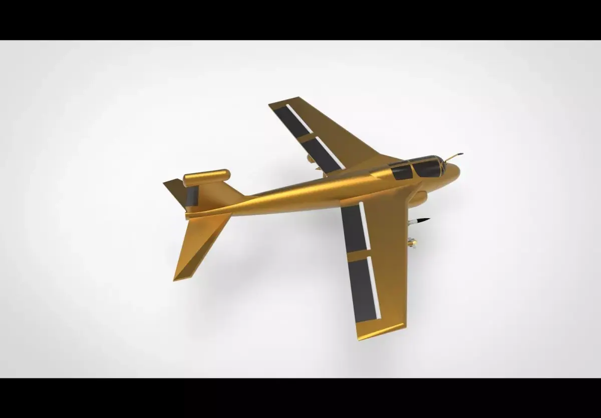 Northrop Grumman EA-6B Prowler A 3D model