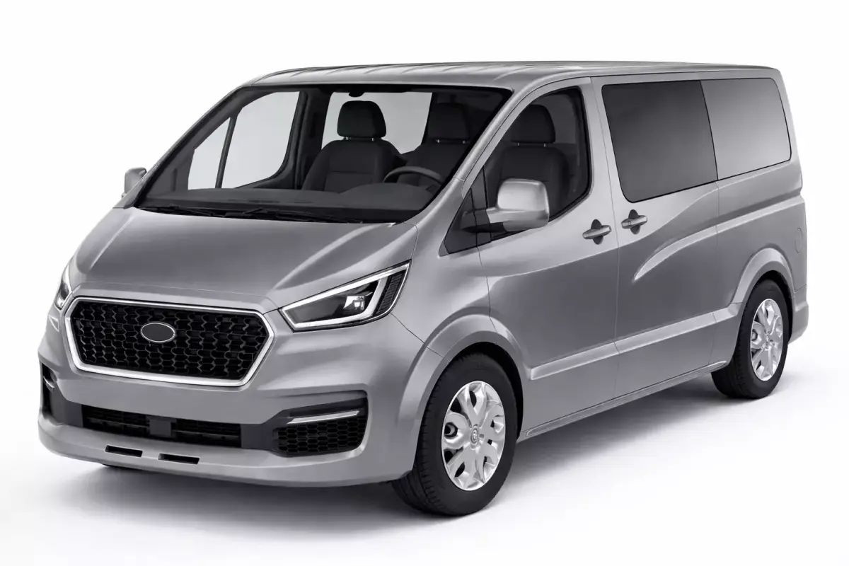 Generic Delivery Van 3D Model Cargo Distribution Vehicle 03 3D model