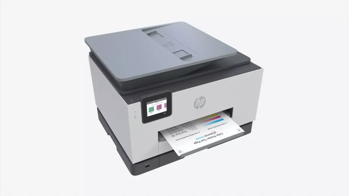 HP OfficeJet Pro 9025e All-in-One Printer 3D model