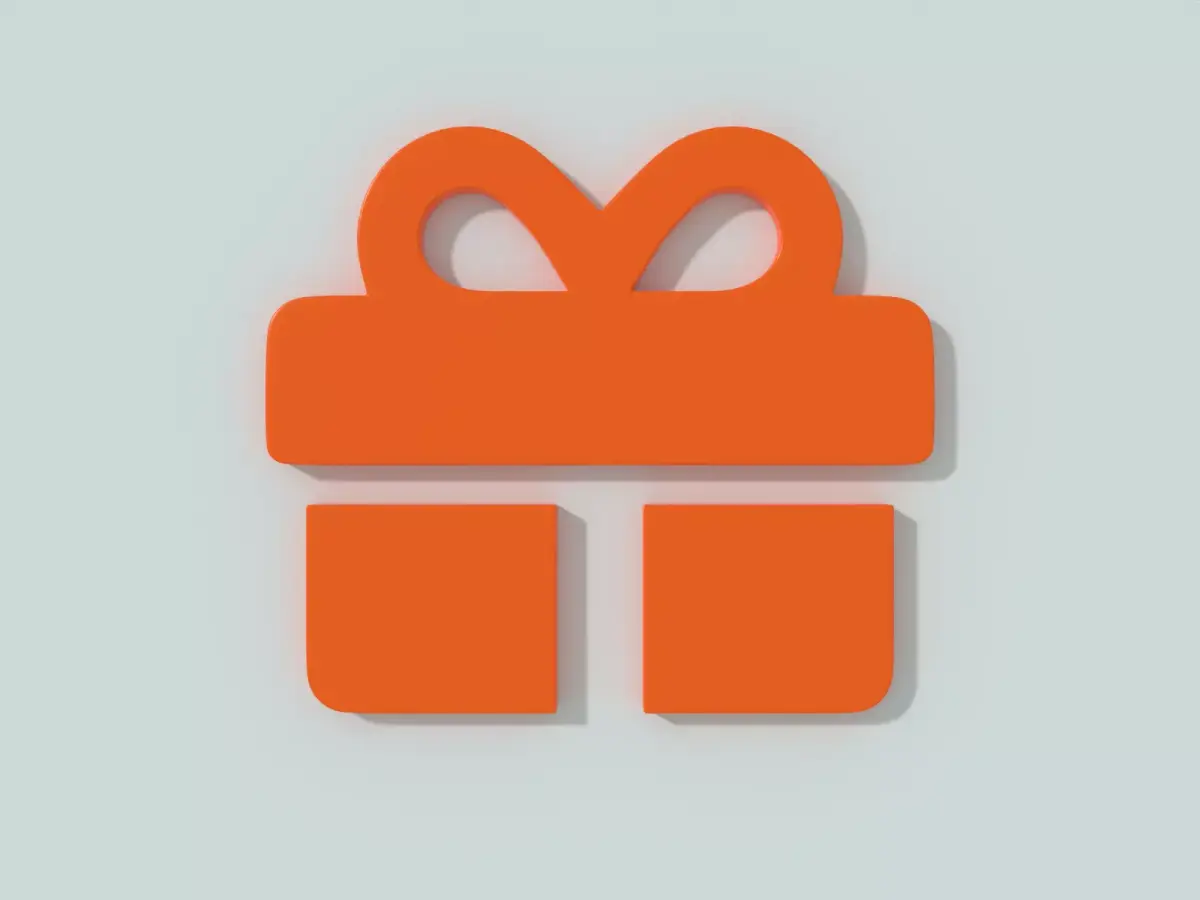 E-commerce 3D icon - Gift Free 3D model