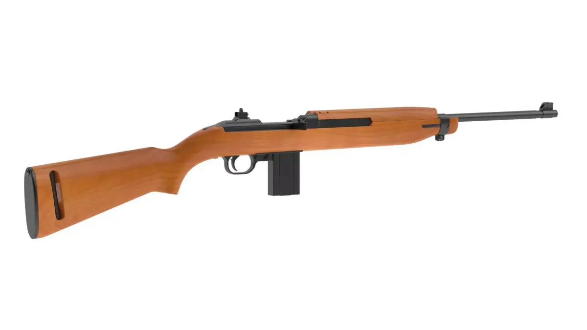 M1 carbine Low-poly 3D model purchase