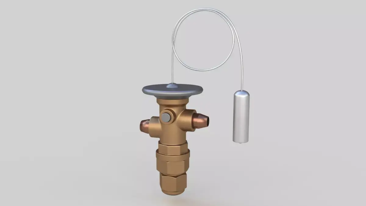 Thermal Expansion Valve 3D model