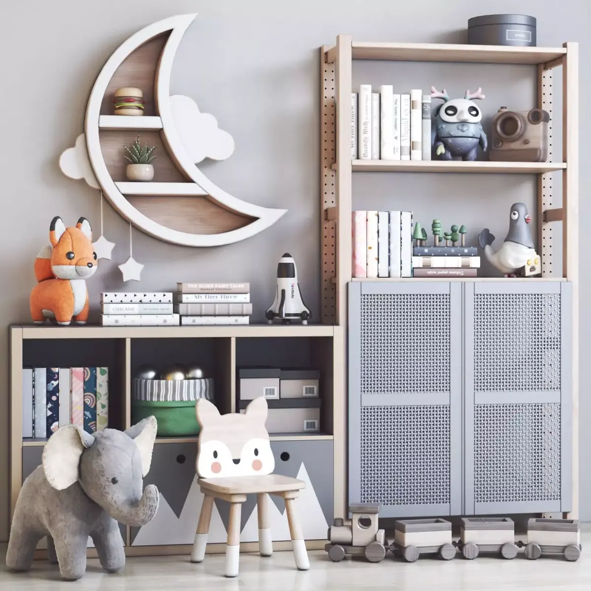 Furniture for nursery 22 3D model