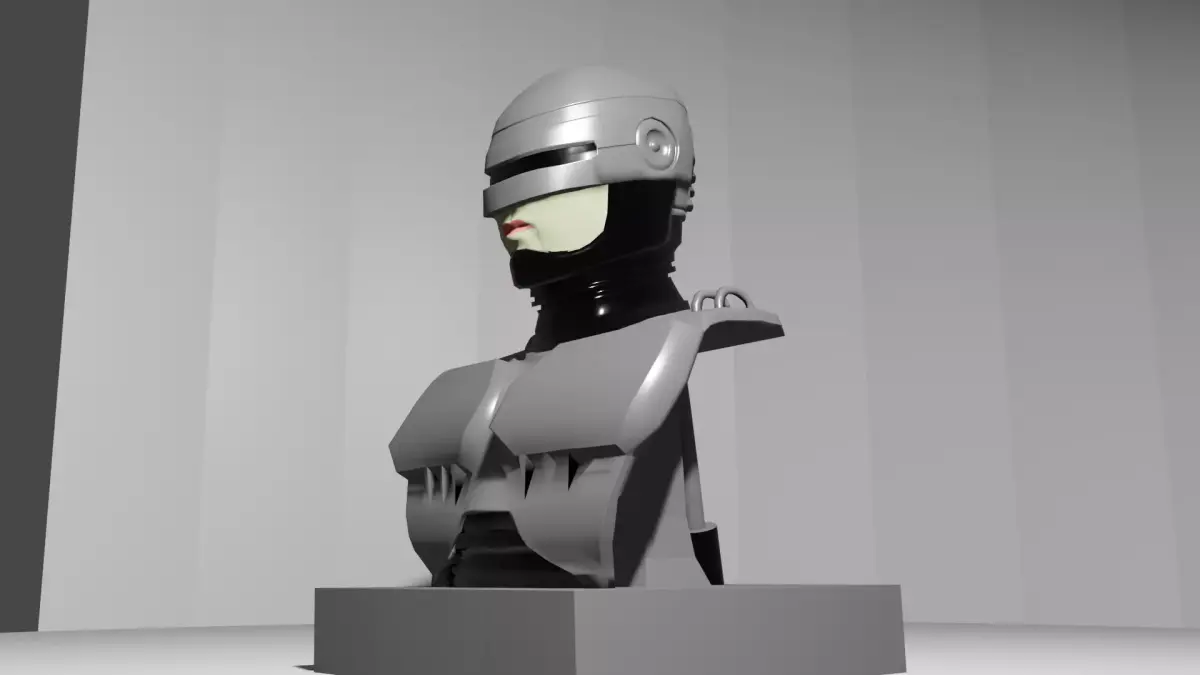 RoboCop print model 3D 3D print model