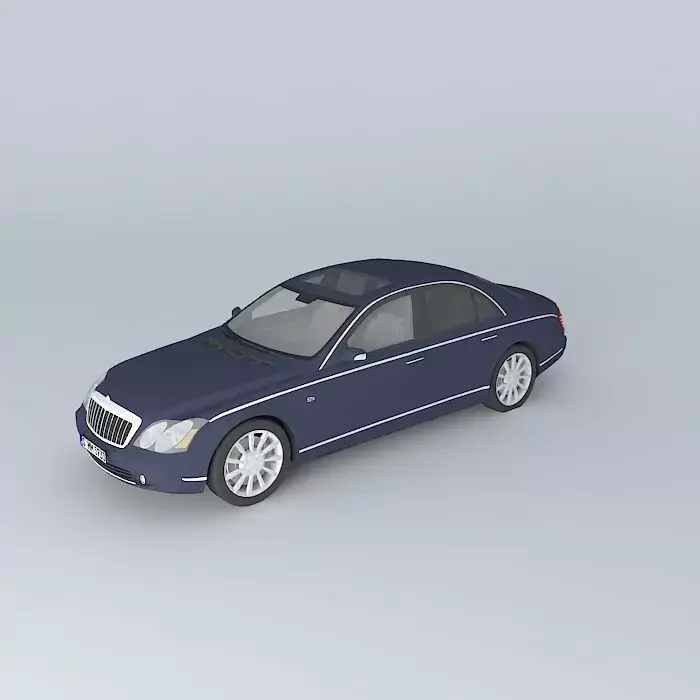 Maybach 57 S W240 2005 Free 3D model
