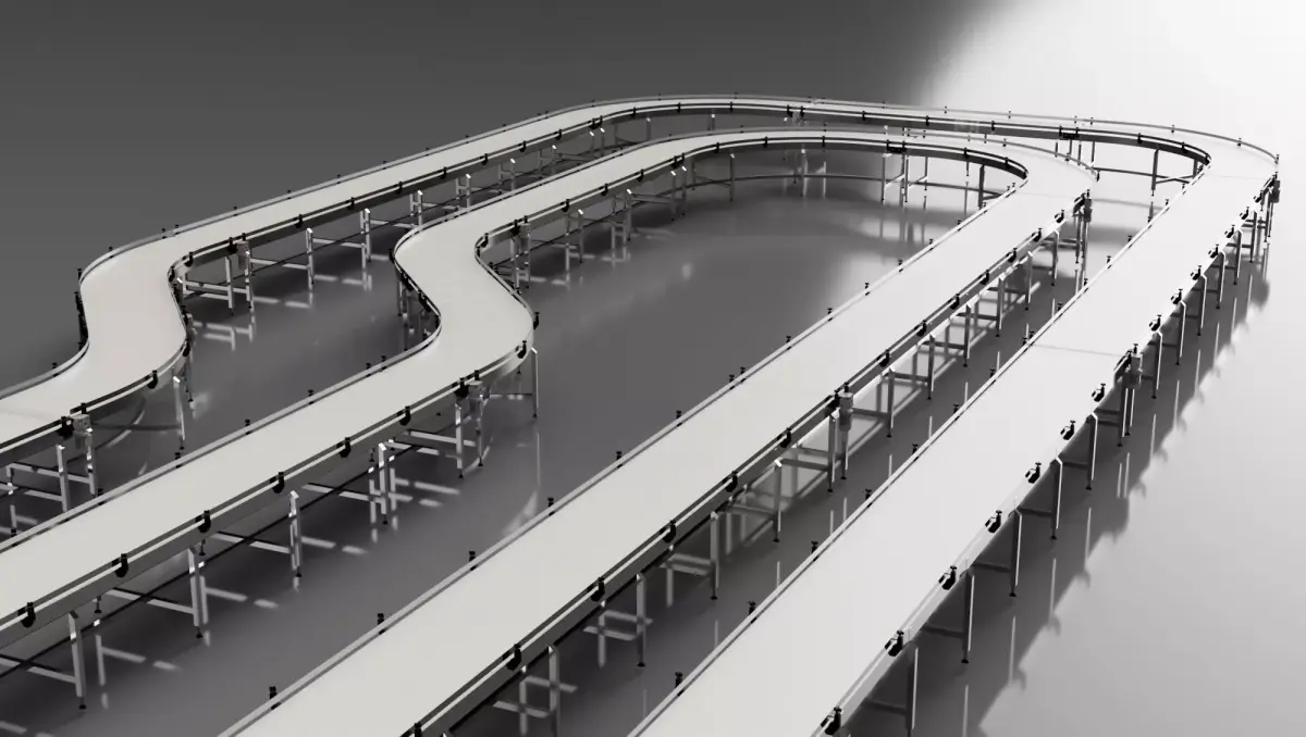 Conveyor Belt Bundle - Assembly Line 3D model