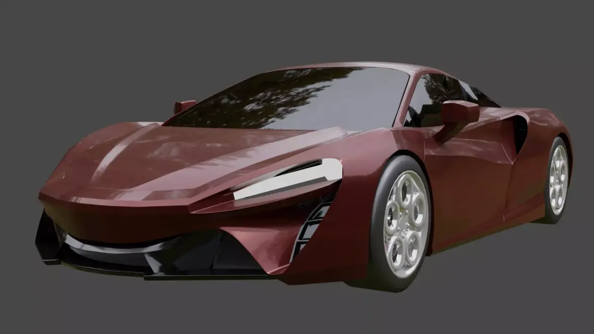 mclaren artura 3D model purchase