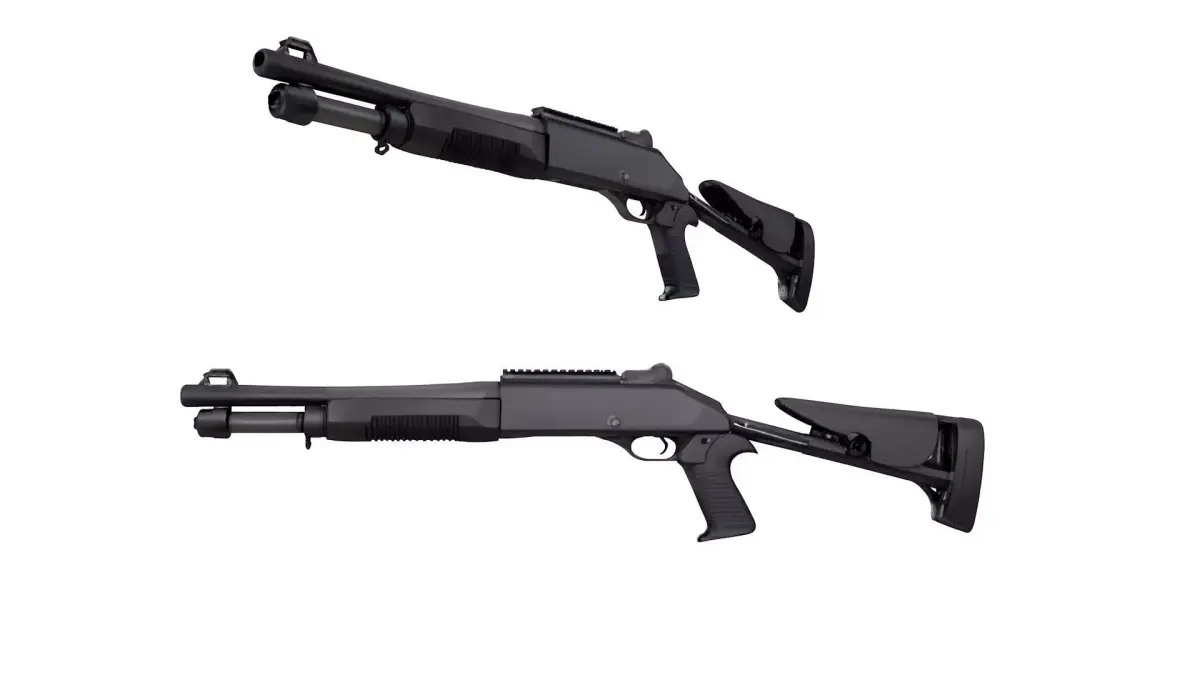 Benelli M4 Super 90 weapon 3D model