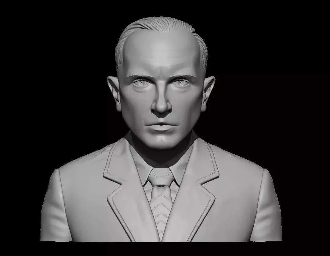 Stepan Bandera Bust 3D print model