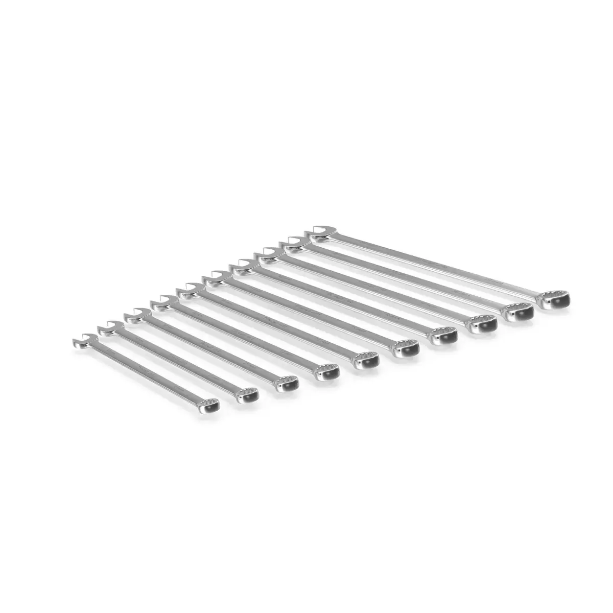 SO 10pc 12-Point Metric Long CombinationWrench Set 10-19mm Low-poly 3D model