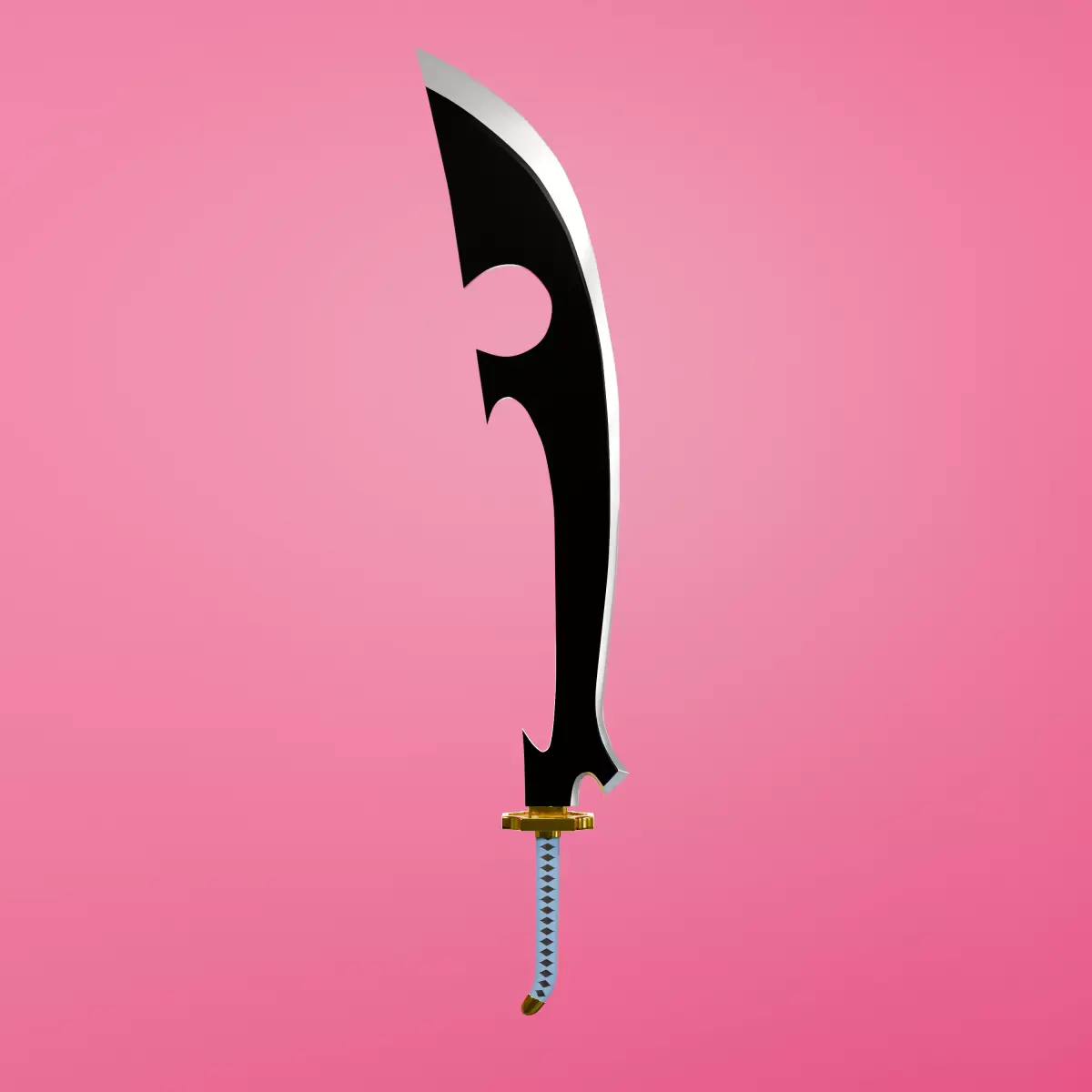 Bleach - Shunsui Kyoraku -Katen Kyokotsu - Shikai Version Low-poly 3D model