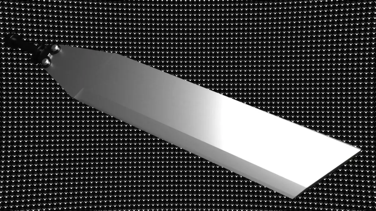 heli blade  Low-poly 3D model