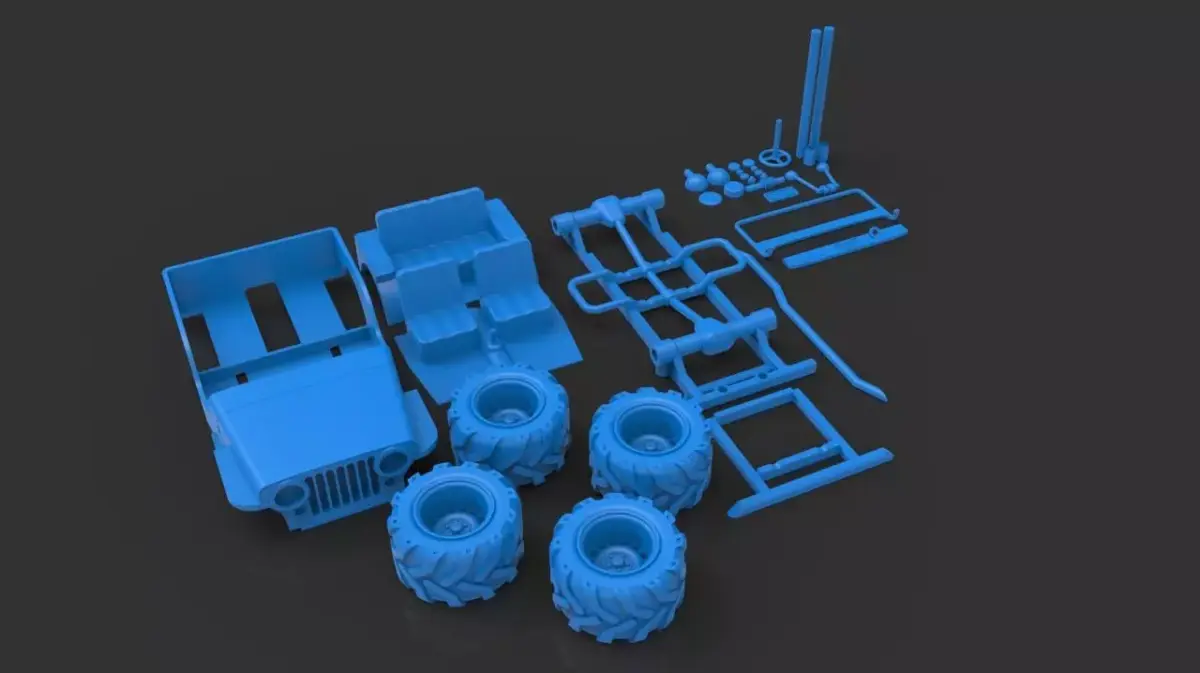 jeep car  3D print model by vasusaroha